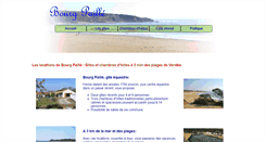 Desktop Screenshot of bourg-paille-gite-equestre.com