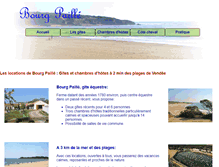 Tablet Screenshot of bourg-paille-gite-equestre.com